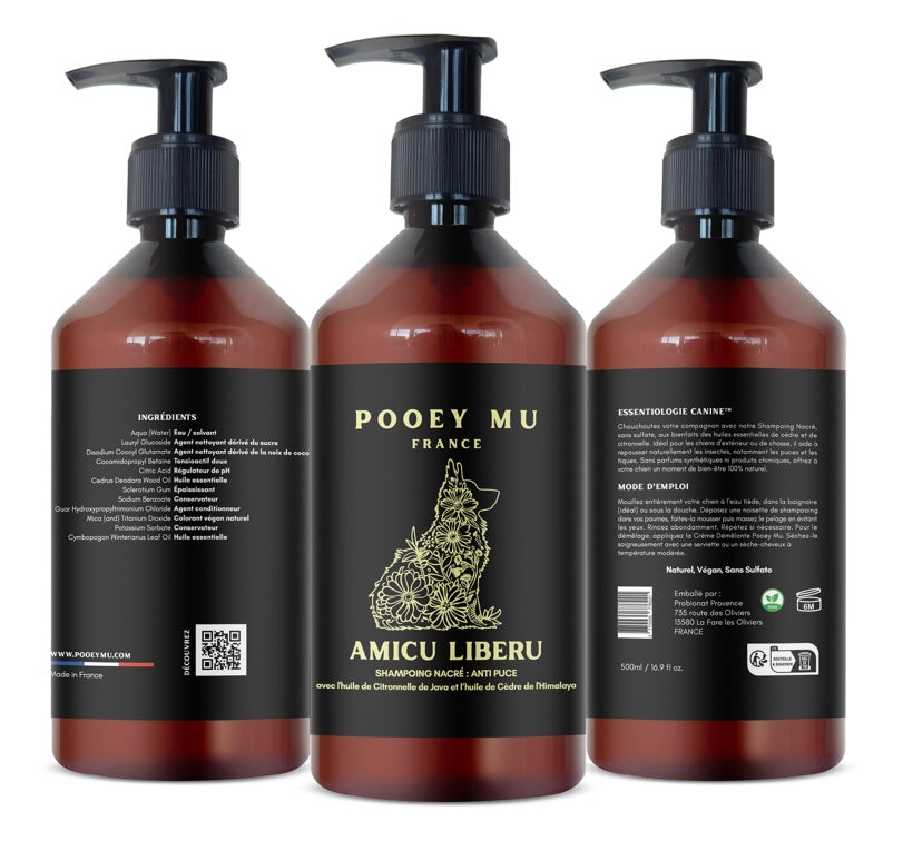 Amicu Liberu - Shampoing Nacré : Anti Puce