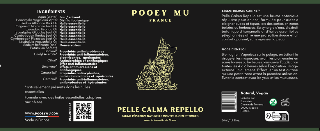 Pelle Calma Repello (Flea and Tick Spray) - Pooey Mu
